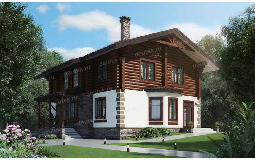 Проект двухэтажного дома  SK-93