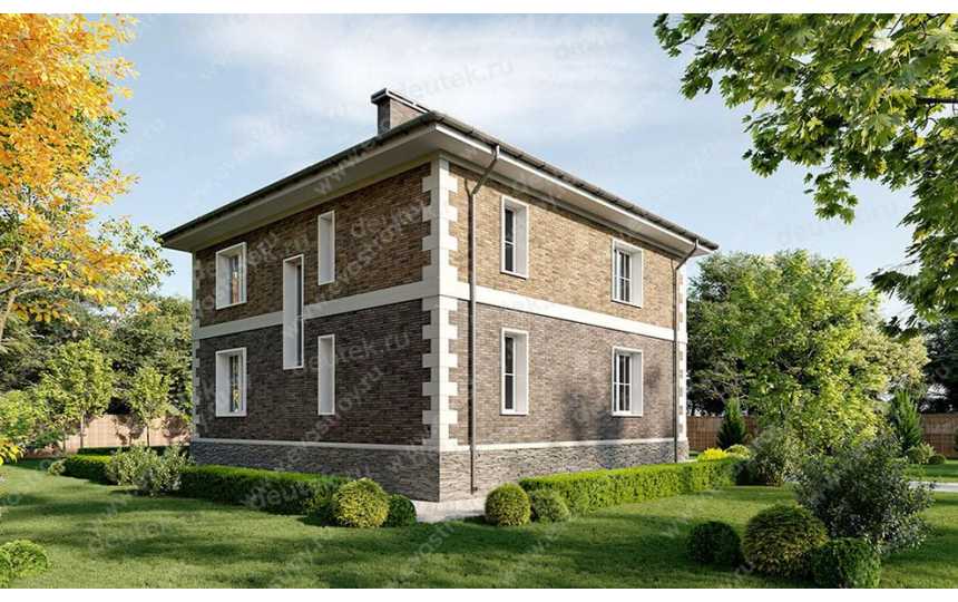 Проект одноэтажного дома с площадью до 200 кв м LK-7