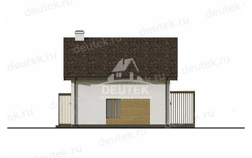 Проект двухэтажного дома с площадью до 150 кв м с кабинетом KVR-61