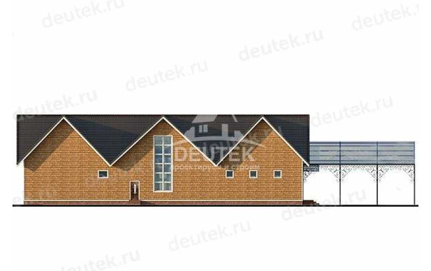 Проект двухэтажного дома с площадью до 1000 кв м и вторым светом KVR-96