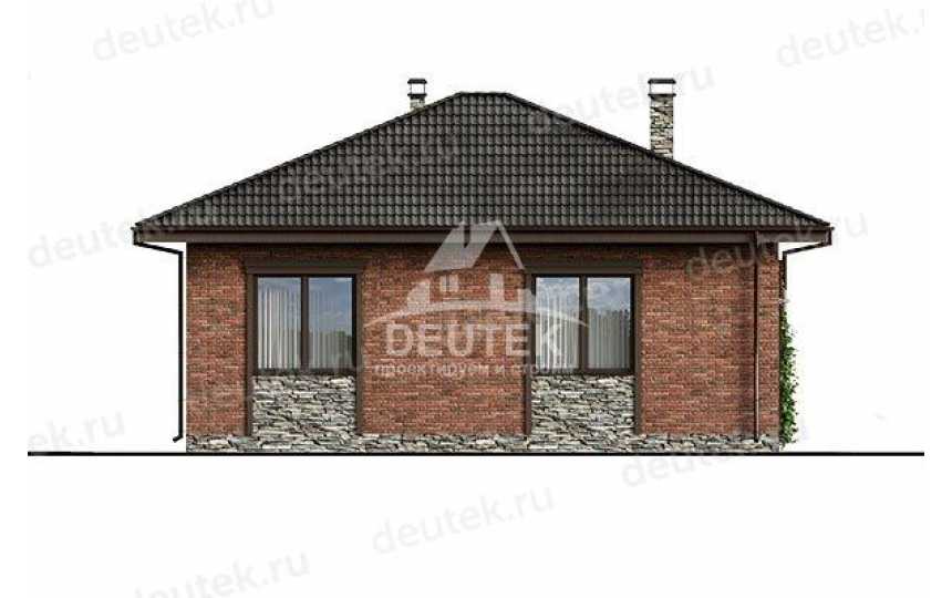 Проект одноэтажного дома с площадью до 100 кв м KVR-99