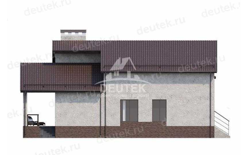 Проект двухэтажного жилого дома в европейском стиле с кинотеатром KVR-110