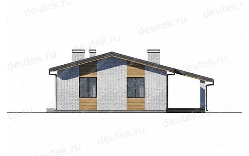 Проект одноэтажного дома с площадью до 150 кв м LK-1