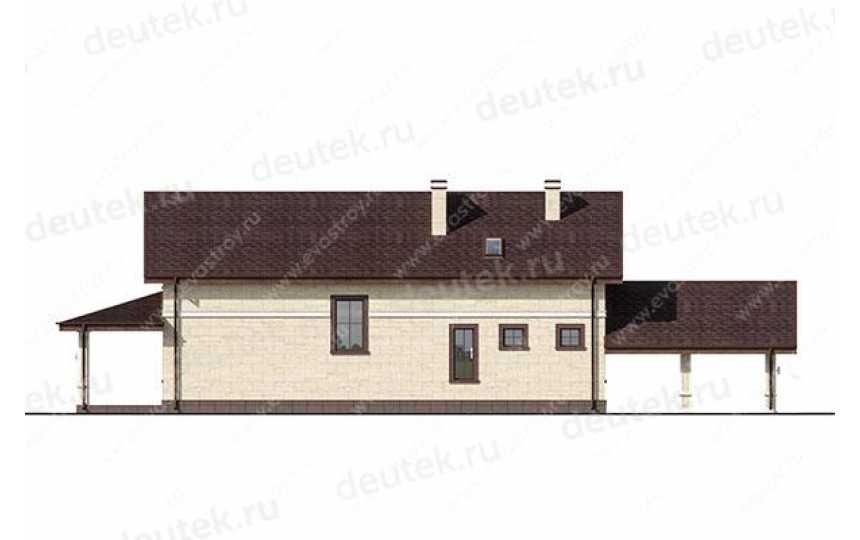 Проект узкого двухэтажного дома с площадью до 250 кв. м LK-17