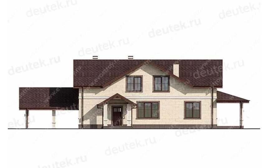 Проект узкого двухэтажного дома с площадью до 250 кв. м LK-17