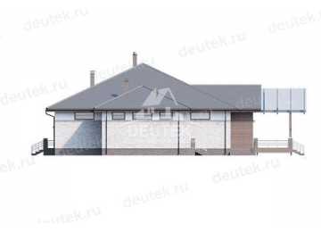 Проект двухэтажного дома с площадью до 350 кв м и вторым светом KVR-57