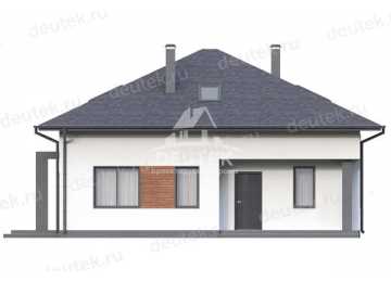 Проект двухэтажного дома с площадью до 250 кв м с мансардой LK-134