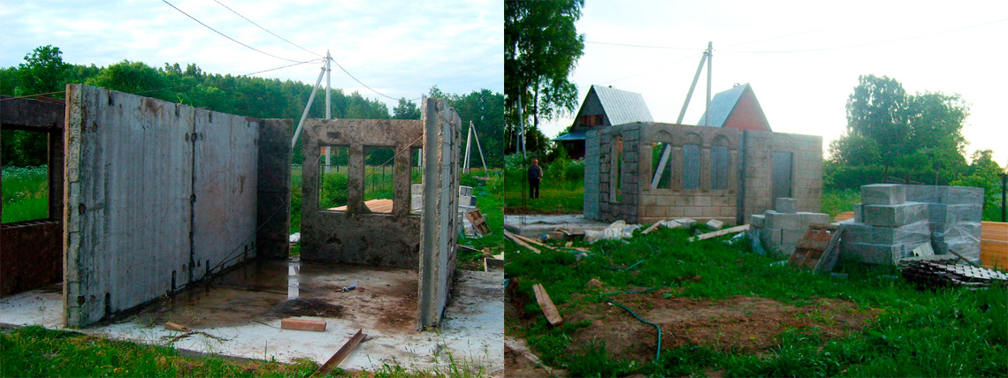 Достройка и/или реконструкция загородных частных домов