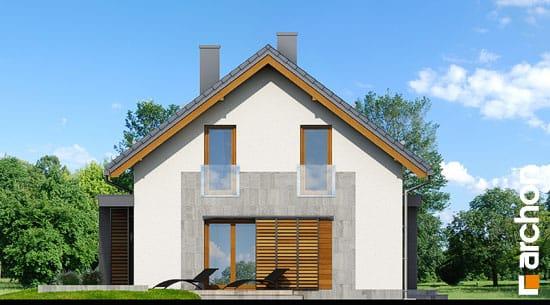 Проект дома с гаражом и мансардой до 150 кв DT1004