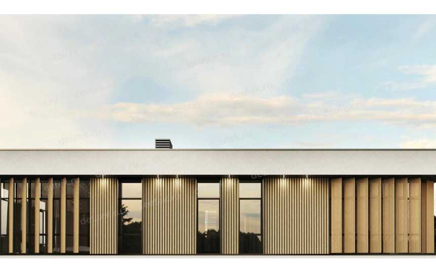 Проект индивидуального двухэтажного жилого дома KVR-1