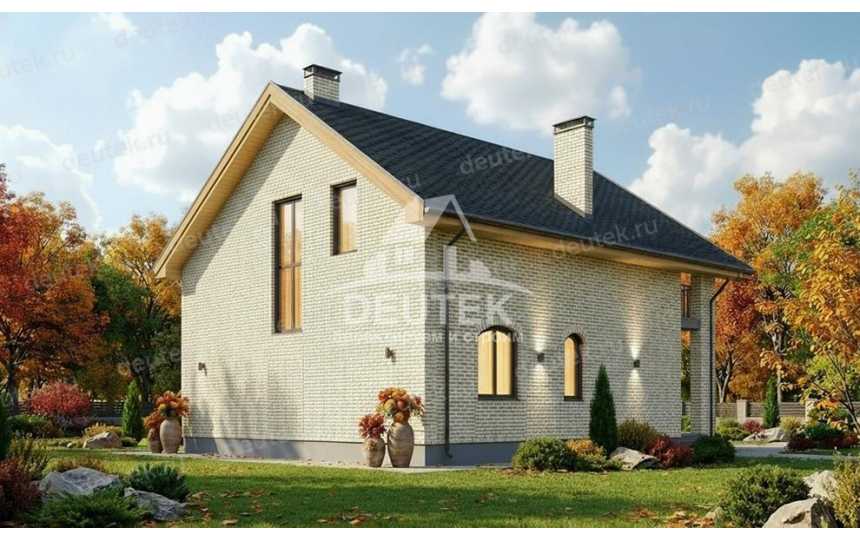 Проект одноэтажного дома 108,54 м² — 3 спальни, терраса и продуманная планировка - LK-575