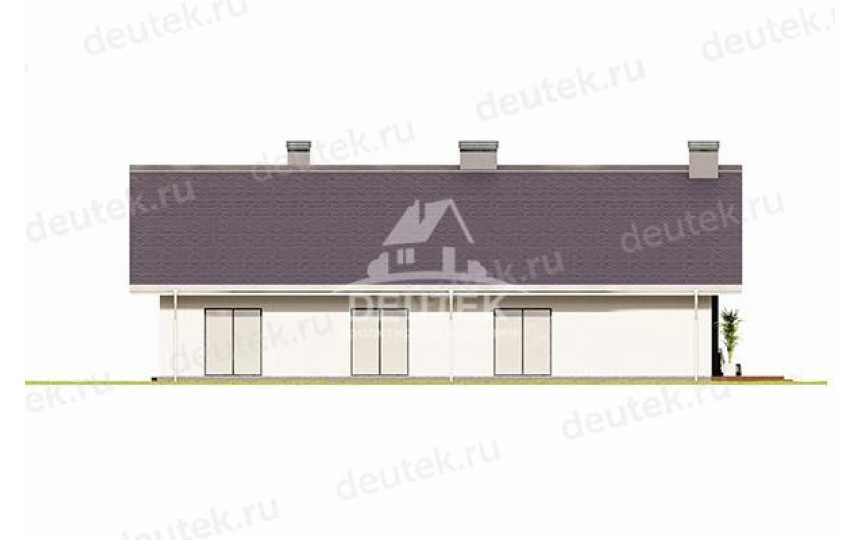 Проект двухэтажного дома в современном стиле с площадью до 450 кв м - LK-263