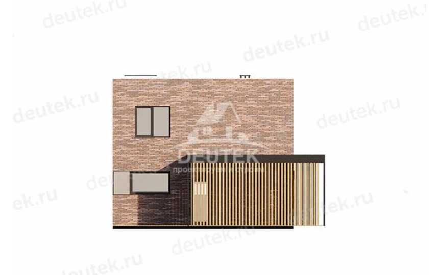 Проект узкого двухэтажного дома с размерами 15 м на 10 м - LK-278