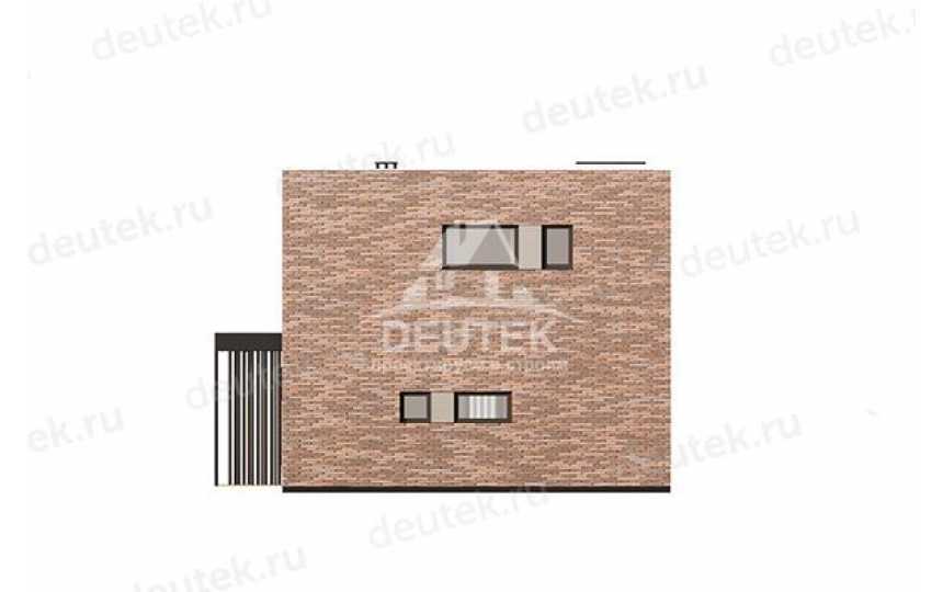 Проект узкого двухэтажного дома с размерами 15 м на 10 м - LK-278