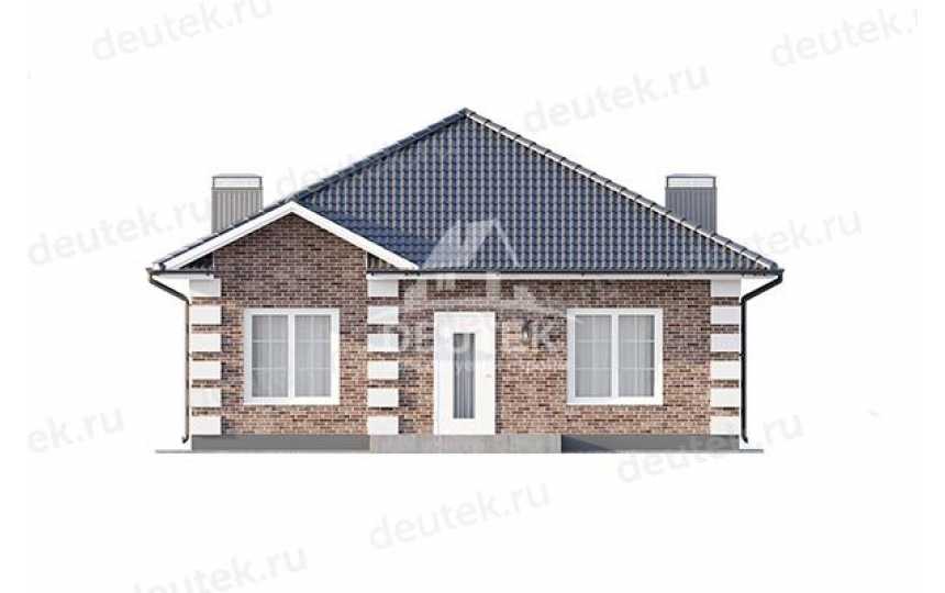 Проект жилого одноэтажного дома с размерами 9 м на 13 м и площадью до 100 кв м - LK-170