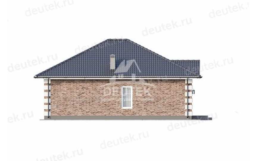 Проект жилого одноэтажного дома с размерами 9 м на 13 м и площадью до 100 кв м - LK-170