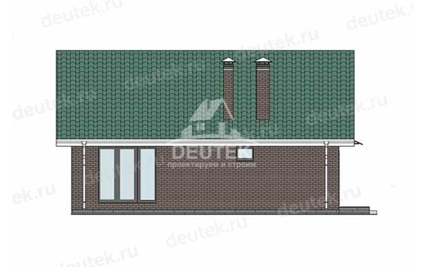 Проект жилого одноэтажного дома с площадью до 100 кв м - LK-283