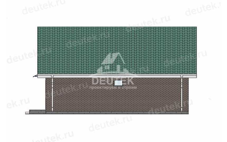 Проект жилого одноэтажного дома с площадью до 100 кв м - LK-283