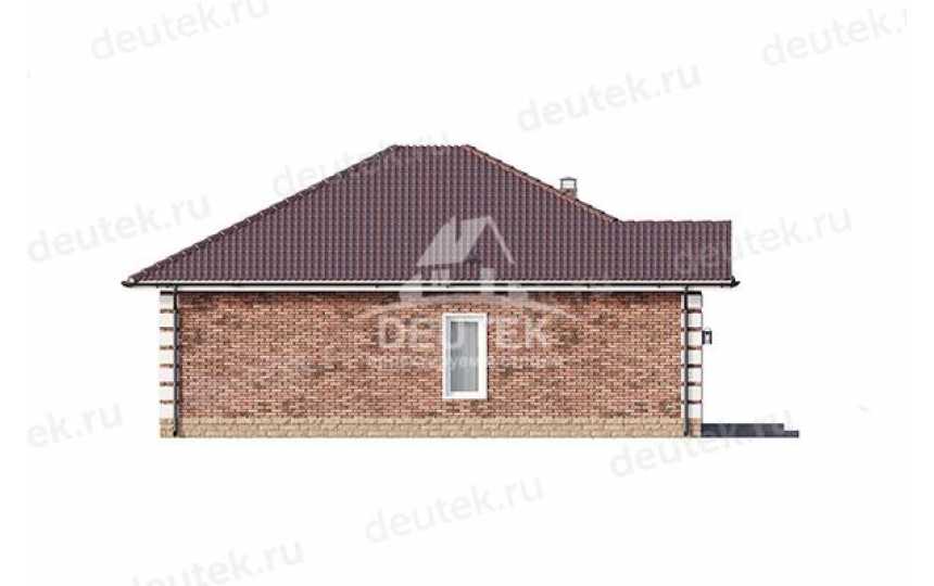 Проект жилого одноэтажного дома с площадью до 100 кв м - LK-318