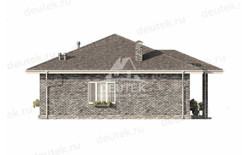 Проект жилого одноэтажного дома с площадью до 150 кв м - LK-321