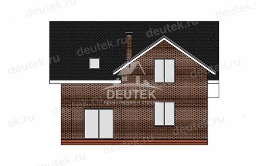 Проект загородного двухэтажного дома с размерами 10 м на 14 м - LK-330