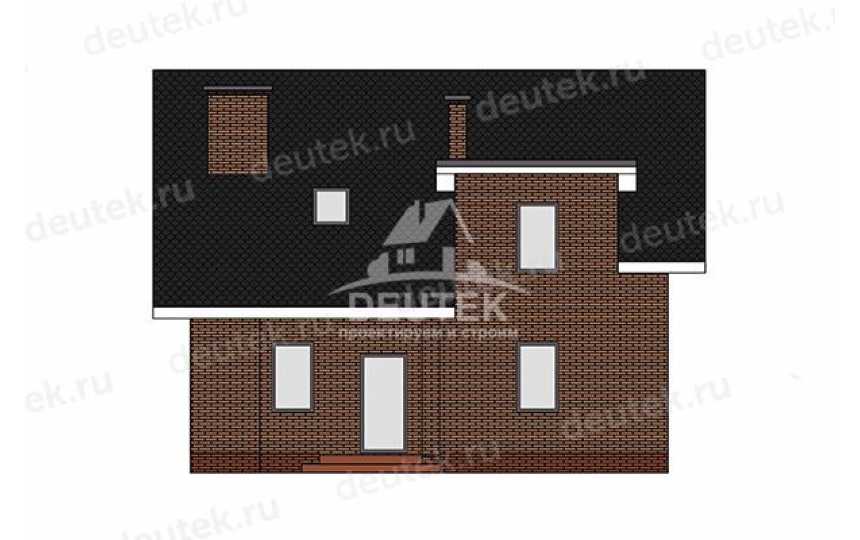 Проект загородного двухэтажного дома с размерами 10 м на 14 м - LK-330