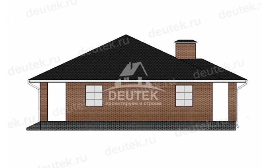 Проект жилого одноэтажного дома с площадью до 150 кв м - LK-333