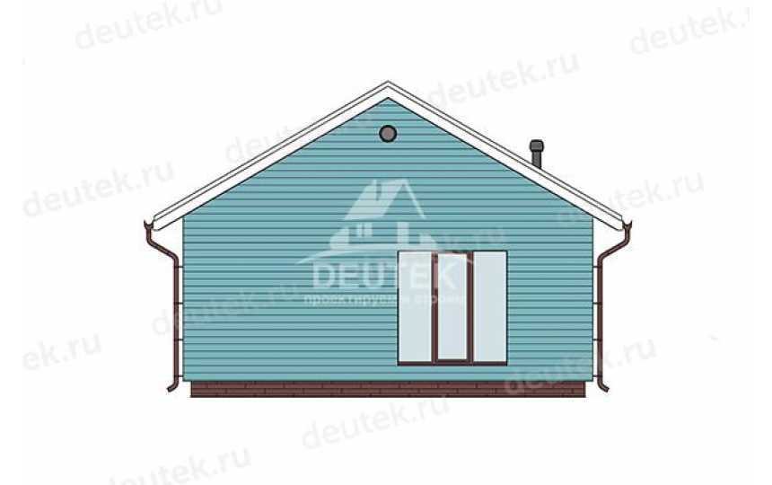 Проект жилого одноэтажного дома с площадью до 100 кв м - LK-347