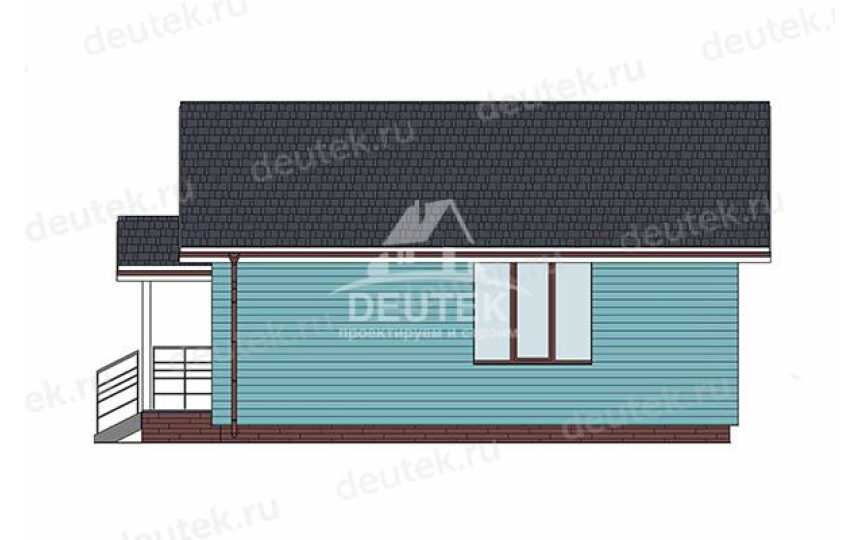 Проект жилого одноэтажного дома с площадью до 100 кв м - LK-347
