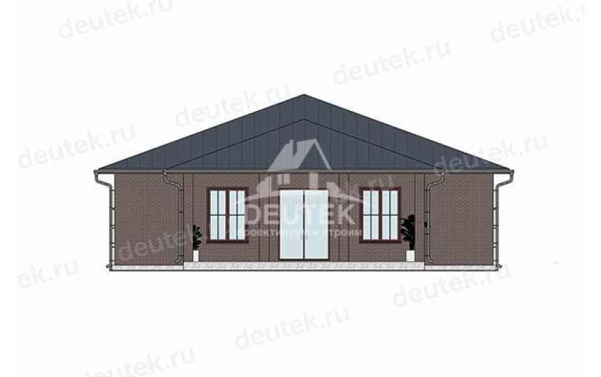 Проект узкого двухэтажного дома с кабинетом - LK-354