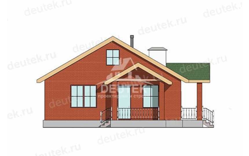 Проект жилого одноэтажного дома с площадью до 150 кв м - LK-371