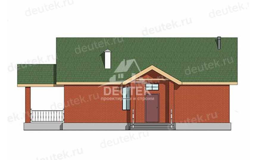 Проект жилого одноэтажного дома с площадью до 150 кв м - LK-371