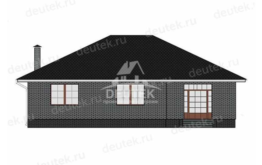 Проект жилого одноэтажного дома с площадью до 150 кв м - LK-387