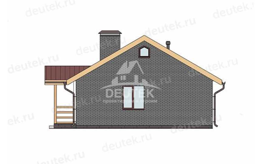 Проект загородного одноэтажного дома с площадью до 100 кв м - LK-400