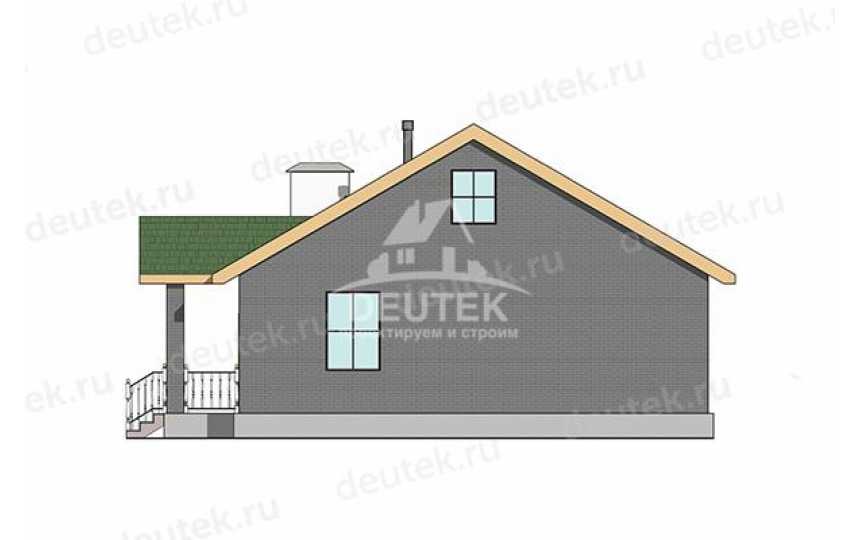 Проект дачного одноэтажного дома с размерами 15 м на 13 м - LK-419