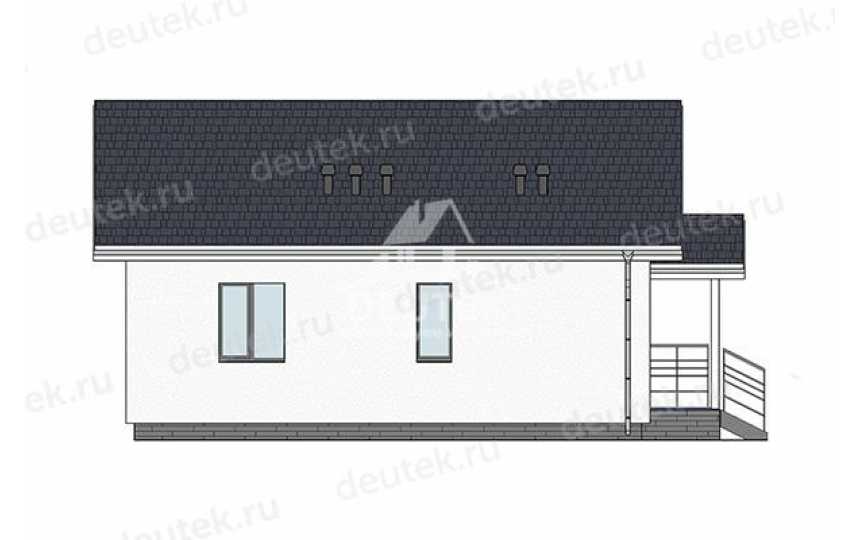 Проект загородного одноэтажного дома из газобетона - LK-437