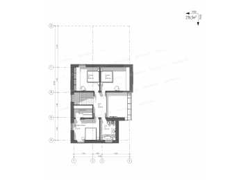 Проект двухэтажного жилого дома в скандинавском стиле KVR-6