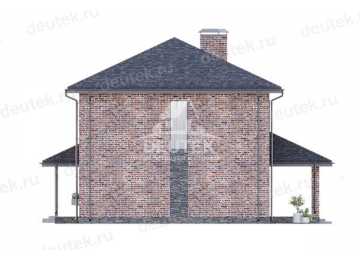 Проект жилого двухэтажного дома с пятью спальнями - LK-311