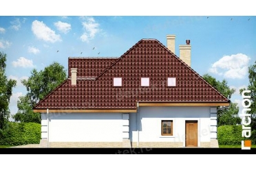 Проект двухэтажного дома с гаражом до 200 кв м DT0457