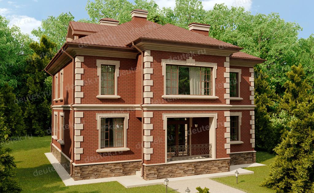 Проекты одноэтажных кирпичных домов до 100